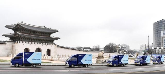 한진, 서울마라톤 공식 물류사 참여…배송차량 40대 투입