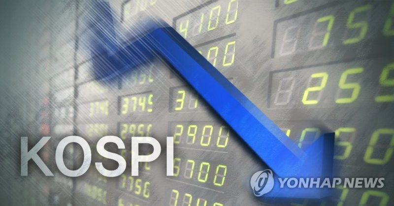 코스피 하락 출발···12.27p(0.46%) 내린 2673.57