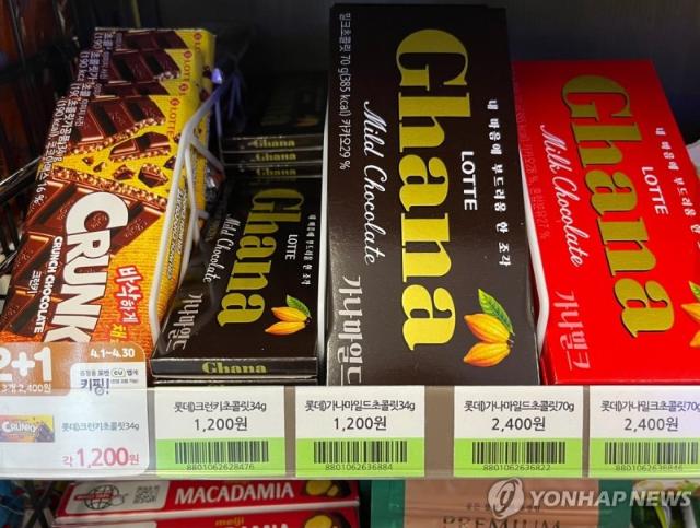 "코코아 가격 인상에.. " 롯데웰푸드, 초콜릿 제품 가격 올린다… 17종 평균 12%