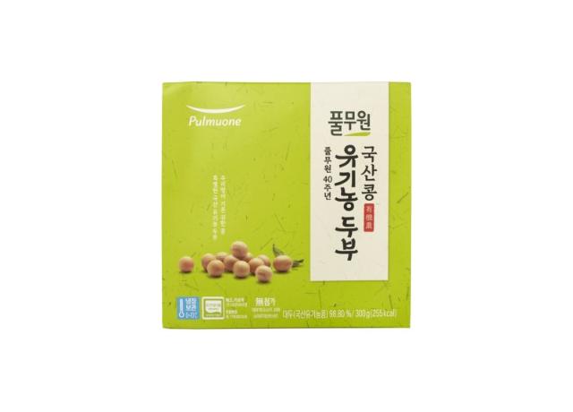 풀무원식품 창사 40주년 기념 국산콩 유기농 두부 한정판매