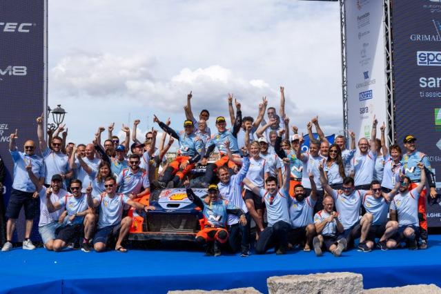 현대차 월드랠리팀, 2024 WRC 이탈리아 랠리 우승…"올 들어 3번째"