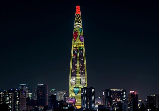 세계에서 가장 큰 빼빼로 롯데월드타워에 뜬다