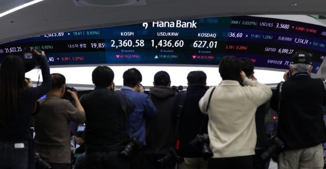 계엄 후폭풍에 韓 증시 시총 144조 증발..동학개미 '패닉셀'