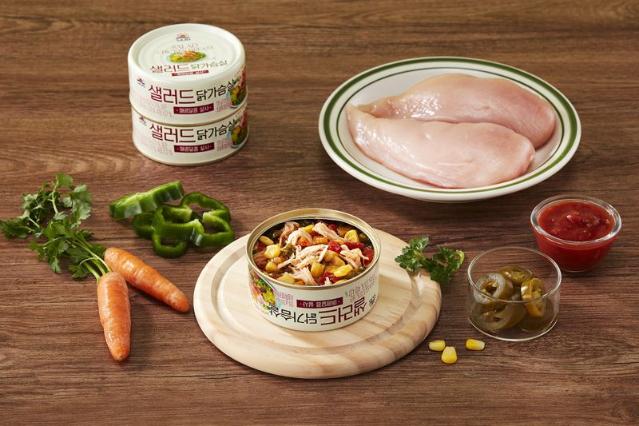 사조대림, 캔 형태 닭가슴살 '샐러드 닭가슴살 살사' 출시