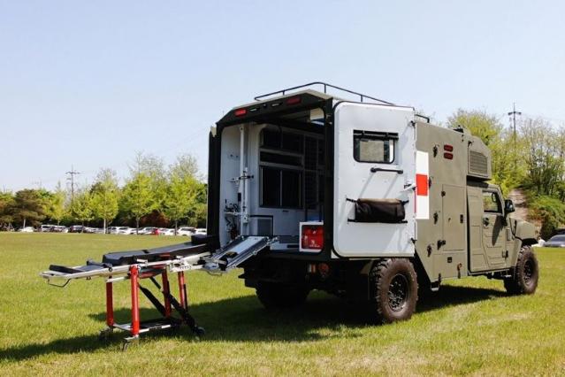 오텍, 軍 ‘개선형 구급차’ 개발 완료