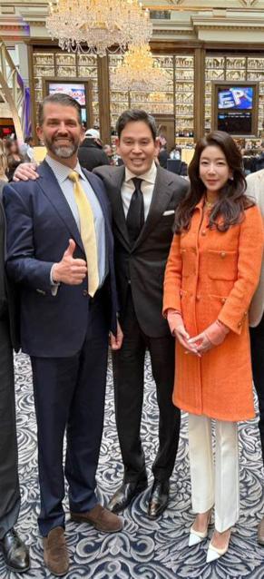 트럼프 취임식서 존재감 빛낸 정용진… 글로벌 네트워크 제대로 보여줬다 [트럼프 美대통령 취임식]