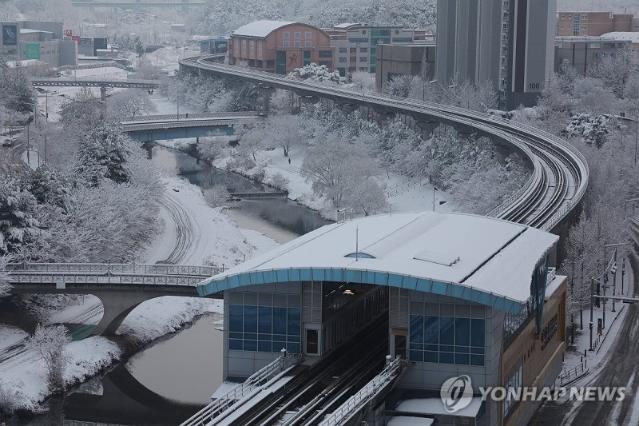 경기·대구·경북·경남 대설주의보…의정부경전철 운행 중단(종합)