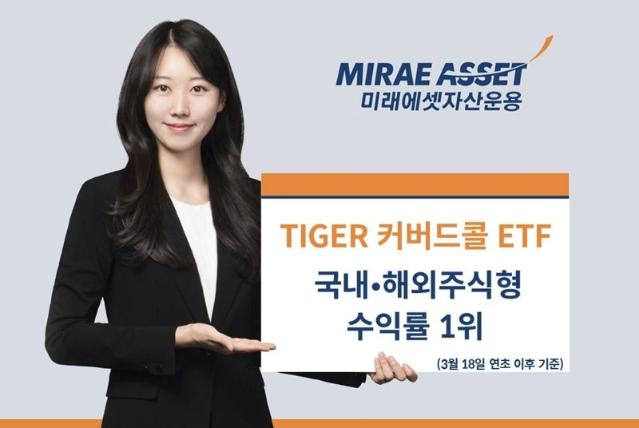 미래에셋 ‘TIGER ETF’, 국내외 주식형 커버드콜 ETF 수익률 1위