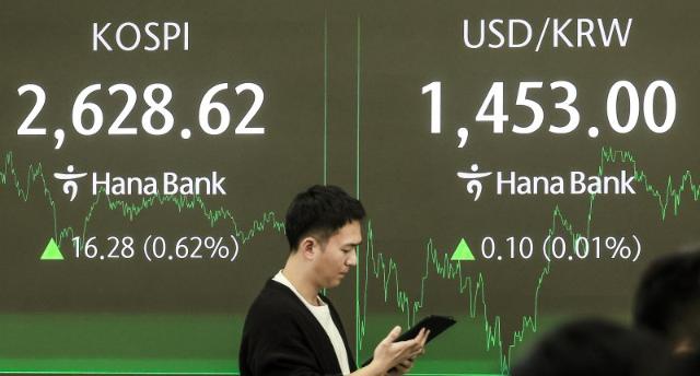 코스피, 3일째 상승 마감... 2630선 회복은 실패 [fn마감시황]