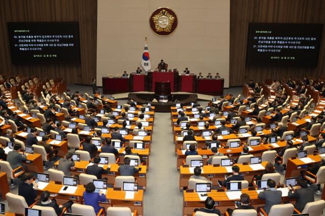 與 당론 부결에도 野 상설특검 줄줄이 통과...崔 추천 의뢰 여부가 관건