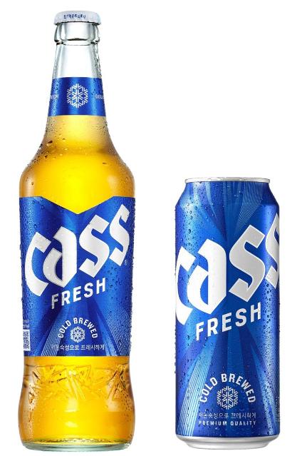 대한민국 대표 맥주 카스, 로고 패키지 리뉴얼로 더 프레시하게