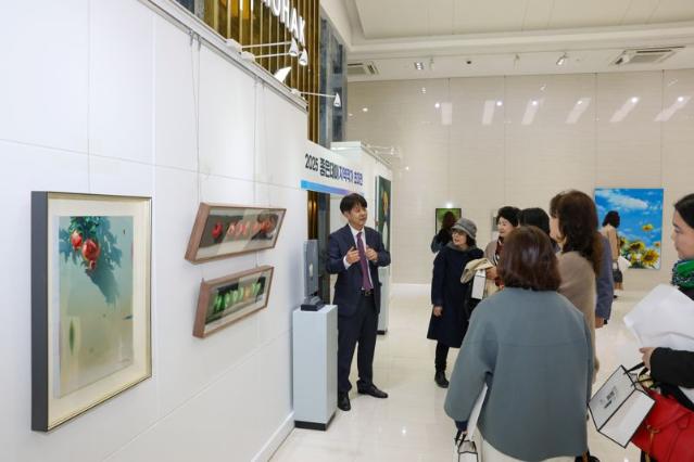 무학, 좋은데이 지역작가 초대전...김재호 작가 전시회