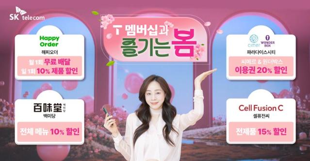 SKT, SPC 해피오더·백미당과 T멤버십 신규 제휴