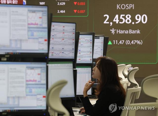 코스피, 기관 매수세에 강보합... 코스닥 1.13%↑ [fn오전시황]