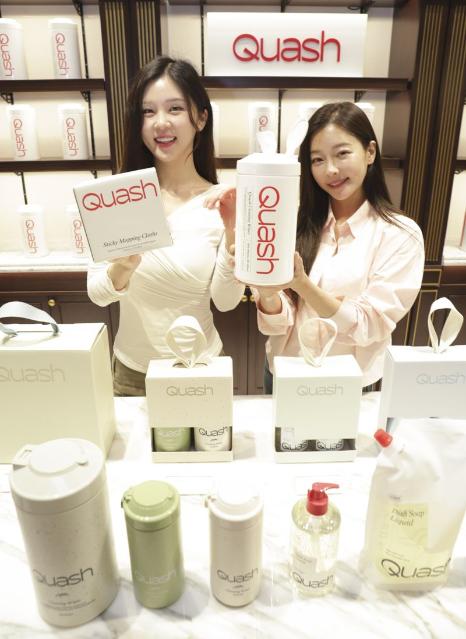신세계百, 프리미엄 청소브랜드 ‘쿼시’ 팝업스토어 운영