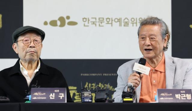 '고도를 기다리며' 신구, 박근형이 뿌린 씨앗, 큰 예술나무되나