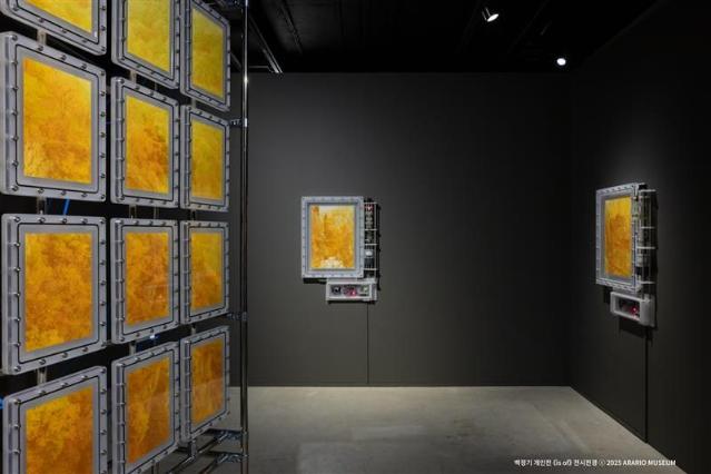 노루페인트, 백정기 작가 개인전 페인트 후원