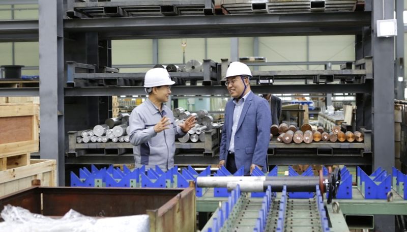 부산조달청, 지역 내 비축제도 현안 파악 위해 관련 업체 방문
