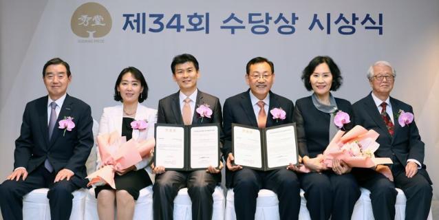 "불가능 그린 화학자·수소탱크 개척자"...수당상, 과학 거장 2인에 영예