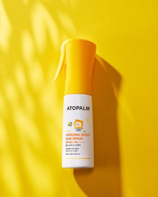 기능 강화된 아동용 선 스프레이...아토팜 '키즈 쿨링 스포츠 선 스프레이'