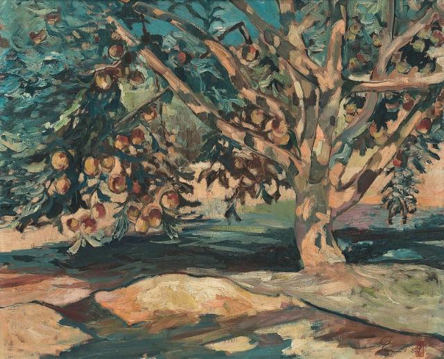 탐스런 사과와 풍성한 잎… 조선의 색채를 담다 [이현희의 아트톡]