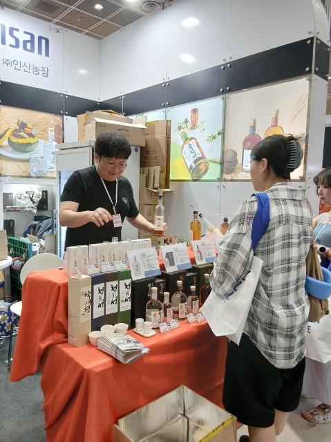 인산가 자회사 인산농장, 서울국제주류&와인박람회 참가