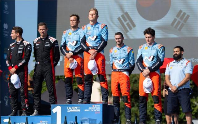 현대차 월드랠리팀, WRC 그리스 랠리 2연패