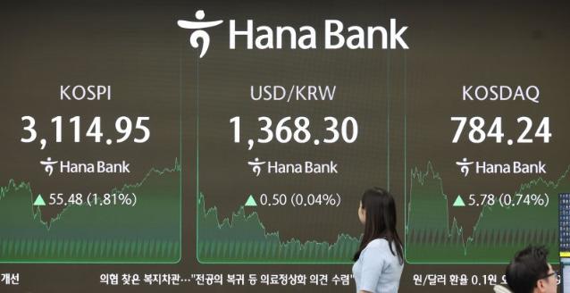 코스피, 개인 매수세에 3120대 강보합[fn오전시황]