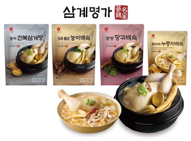 마니커에프앤지, 전복 능이 등 간편 보양식 4종 출시