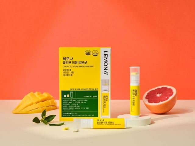 경남제약, ‘레모나 올인원 이뮨 트윈샷’ 출시…23종 성분을 한 병에