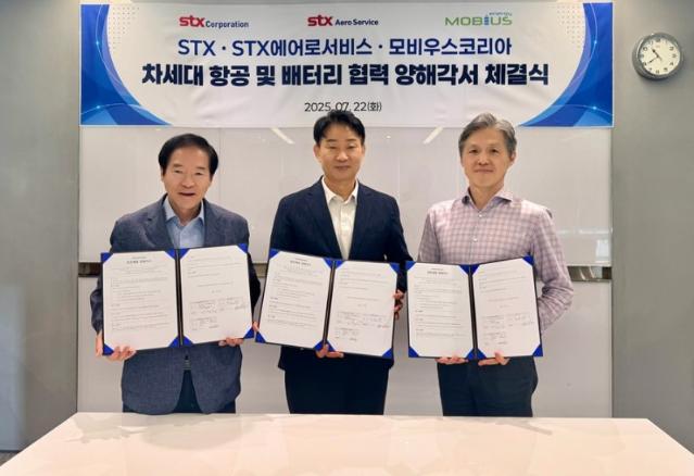STX, 모비우스코리아와 차세대 항공·배터리 협력