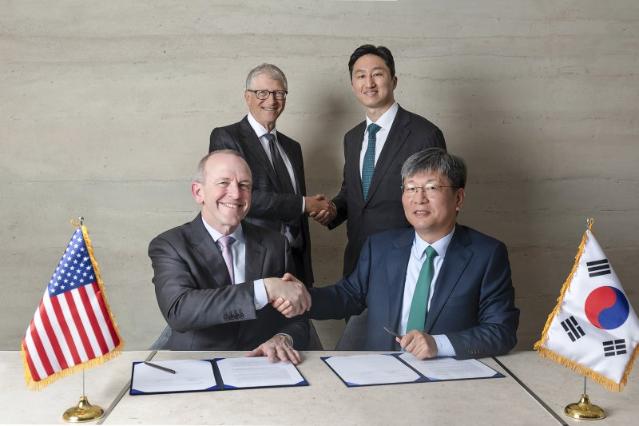 최태원·정기선, 빌 게이츠와 '차세대 원전' 협력체제 구축(종합)