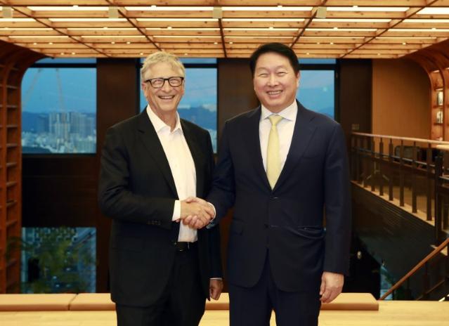 이재용·최태원·정기선, 빌 게이츠와 '원전·바이오·사회공헌' 3대 협력 강화(종합)