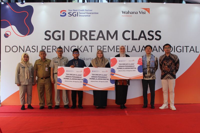 SGI서울보증, 인도네시아 학교에 IT 학습기기 지원