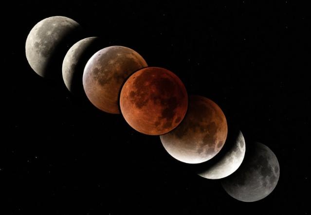 붉은 달 쏟아진 새벽…3년 만의 개기월식에 전국 밤하늘이 들썩였다