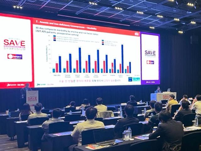"고용량 철분주사제" JW중외제약, '페린젝트' 심포지엄 열어