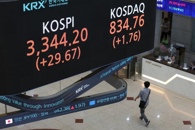 코스피, 정책 기대감에 상승 흐름 유지...3340선 마감[fn마감시황]