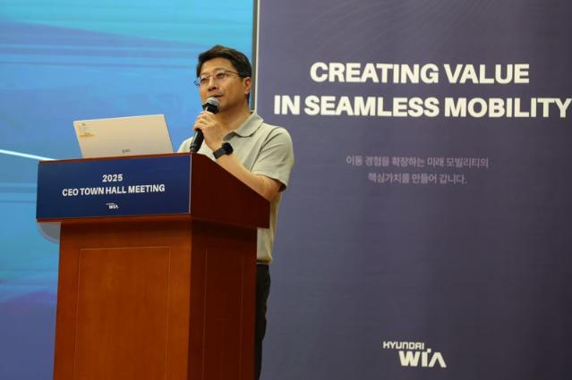 현대위아 권오성 대표 "모빌리티-로봇 경쟁 심화, 압도적 기술력 중요"
