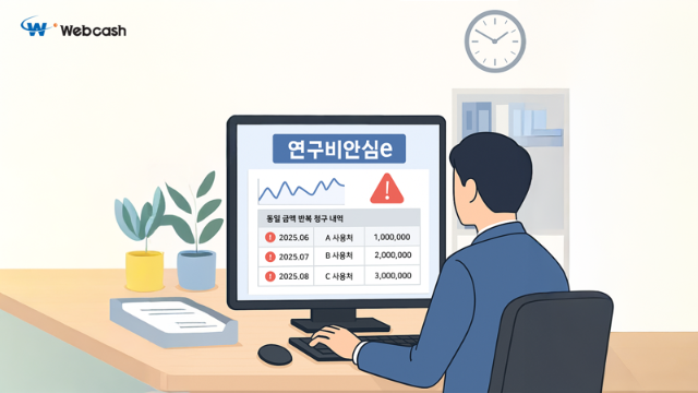 웹케시, rERP에 ‘연구비안심e’ 확대 적용
