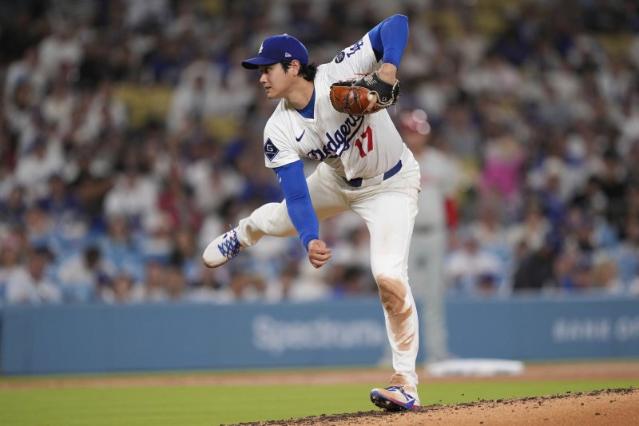 드디어! 오타니, 다저스 유니폼 입고 '투타니'로 PS 첫 등판! 필리스와 NLDS 1차전 선발