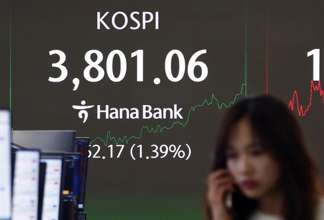 코스피, 사상 첫 종가 3800선 돌파..."사천피가 코앞" [fn마감시황]