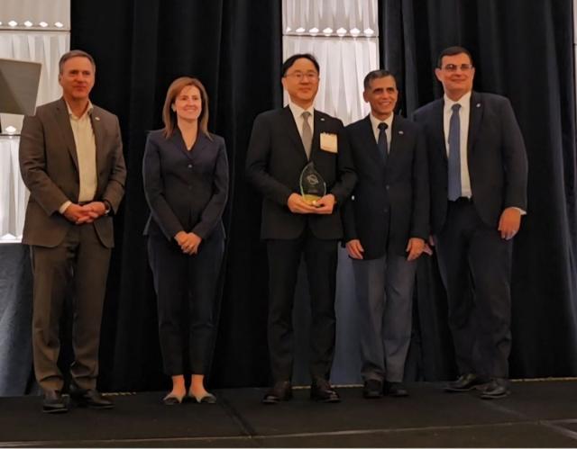 SNT에너지, 美 벡텔로부터 우수 공급자상 수상