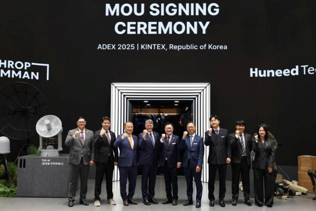 노스롭그루먼-휴니드, 韓 국방력 강화에 맞손