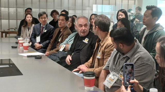 '분자 요리' 3스타 셰프, '김치 매직'에 빠지다 [현장]