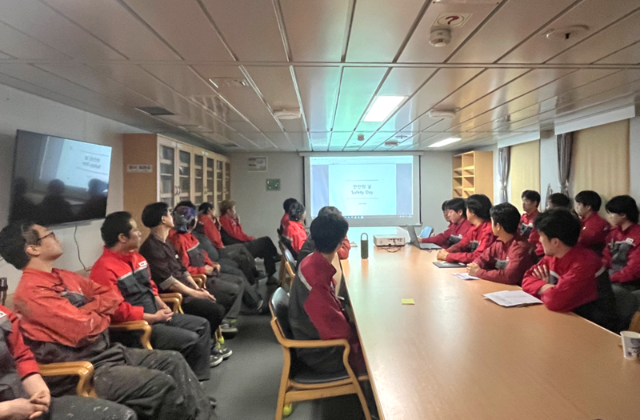 SM그룹 대한해운, 매달 마지막 월요일 '안전의 날'로