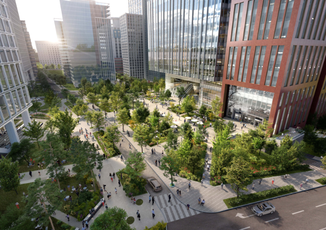 ‘서소문빌딩 재개발’ 착공...서울광장 1.3배 크기 녹지 조성