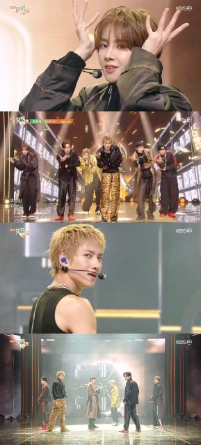 '뮤직뱅크' 82메이저, '트로피' 무대로 '완벽 퍼포먼스' 입증