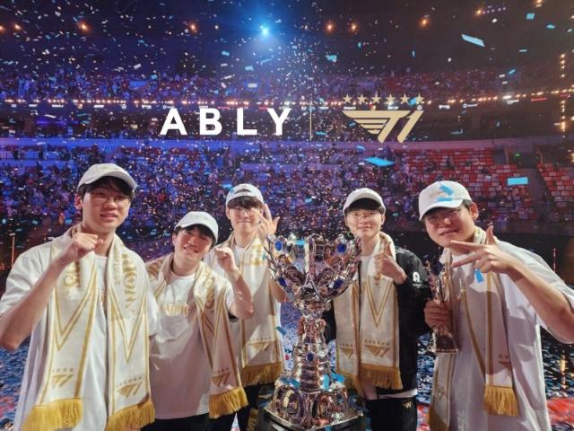 에이블리코퍼레이션, T1 공식 스폰서십 계약…공식 굿즈 판매