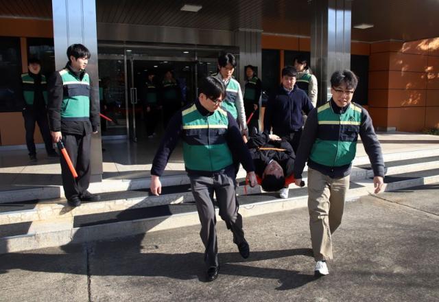 태광그룹 4개 계열사, 첫 공동 지진 대피 훈련 실시