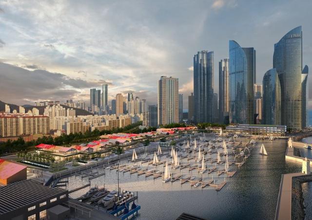 아이파크마리나?HDC현대산업개발, '부산 수영만요트경기장 재개발' 착공